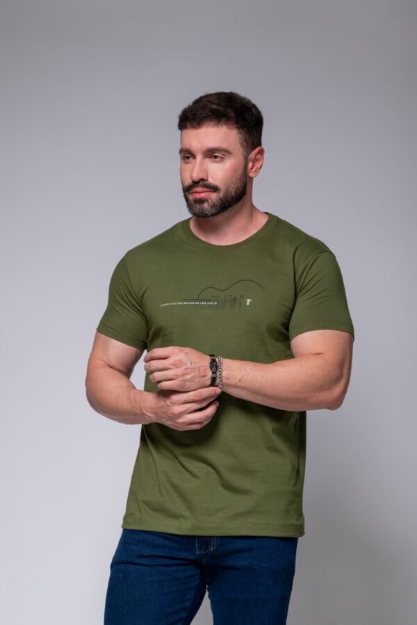 T-Shirt Violão Masculina - Imagem 2