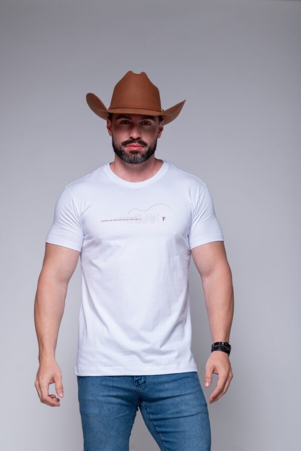 T-Shirt Violão Masculina