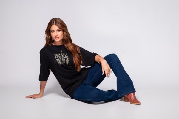 Calça Boot Cut Feminina - Imagem 4